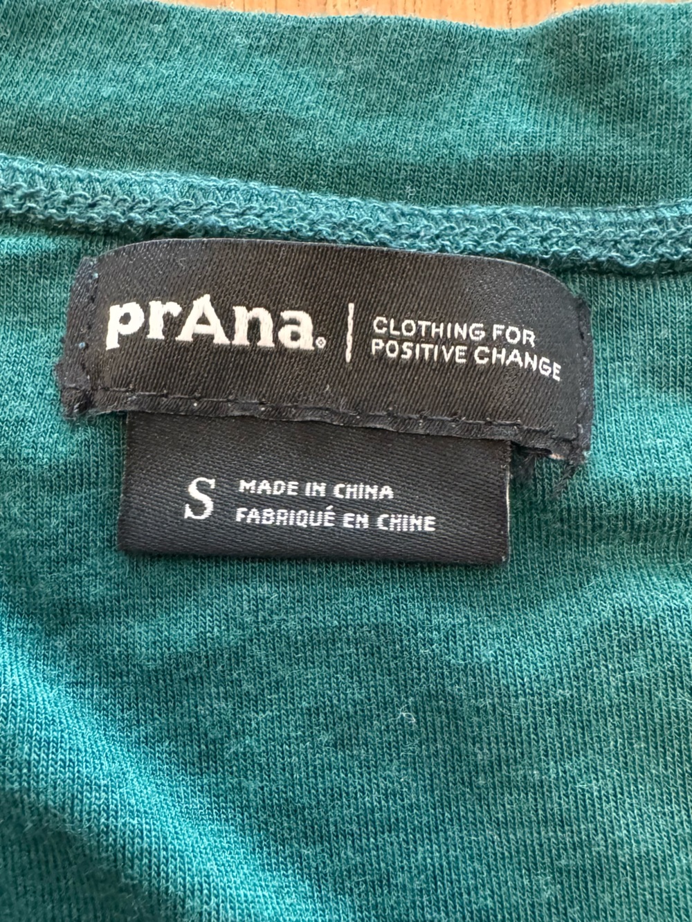 Prana Wrap Dress Women’s Small Blue Green Tank Midi Dress - Picture 7 of 11